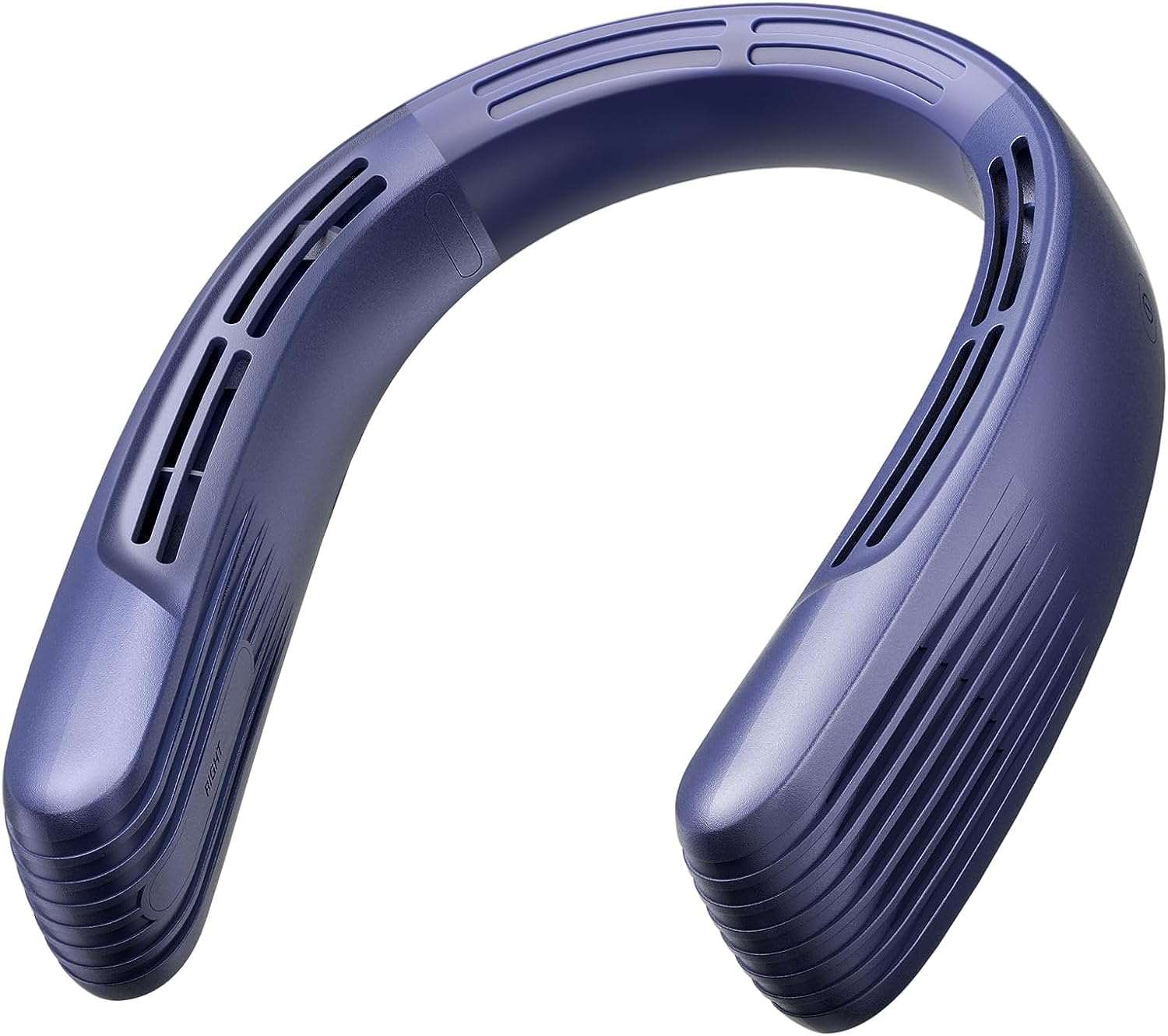 Ventilateur De Cou Rechargeable SMARTDEVIL - 4 Vitesses Avec Affichage LED Noir