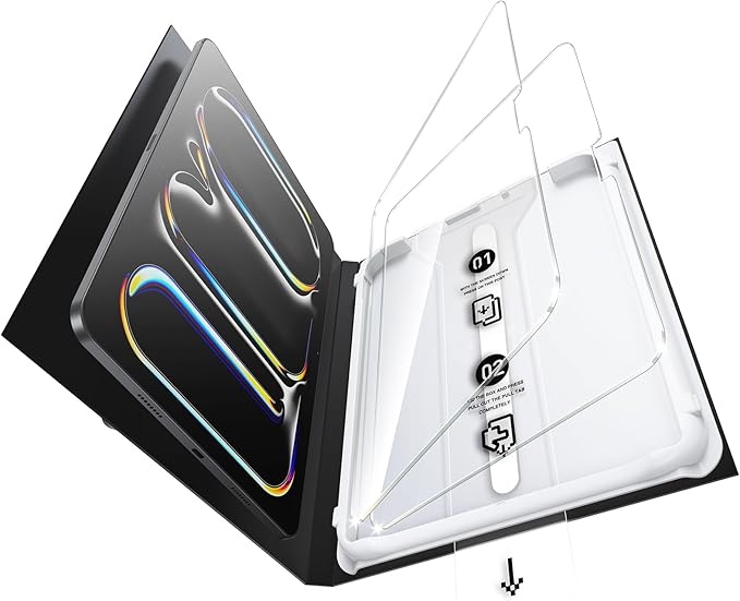 SmartPull Box Screen Protector for ipad (2 Pack)