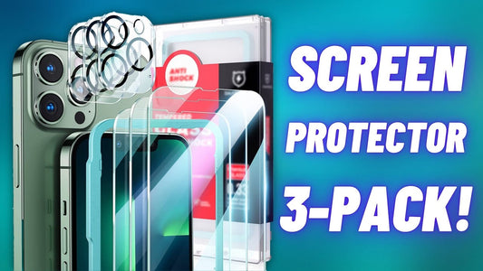 SmartDevil Screen Protector (3-Pack!) for iPhone 13 Pro REVIEW!