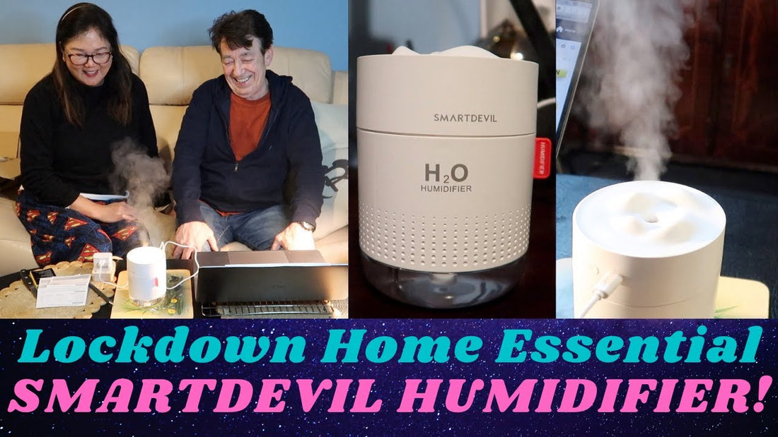 IMPRESSING SMARTDEVIL HUMIDIFIER! WE NEED THIS DURING LONG LOCKDOWN😊