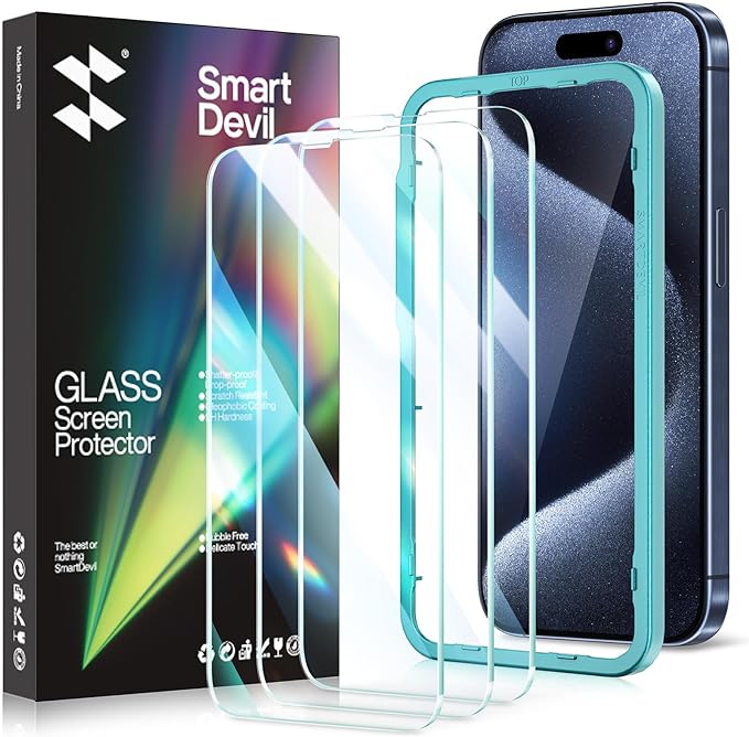 Smartdevil  Screen Protector for iphone (2 Pack)