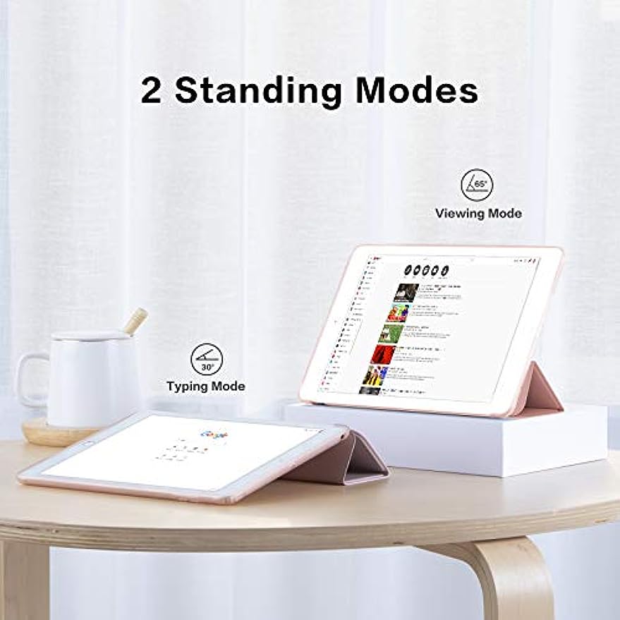SmartDevil 7.9" Custodia per iPad mini 5 2019, Leggero e Sottile Cover per iPad mini 5 Generazione con Auto Svegliati/Sonno, Intelligente Cover per iPad mini 5a Gen 2019, Oro Rosa