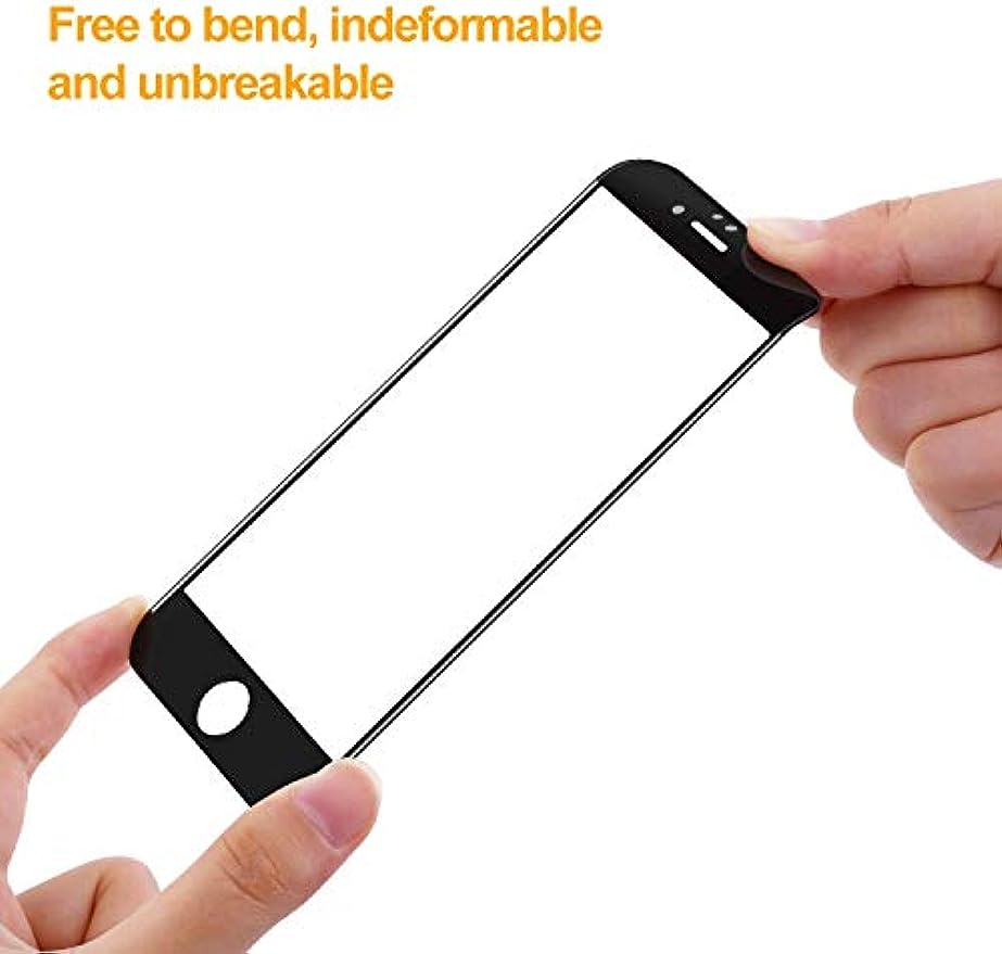 SMARTDEVIL Displayschutzfolie für iPhone 7 Plus/iPhone 8 Plus, Kristallglas, Glasfenster [einfache Installation] [3D-Randrot] für iPhone 7 Plus/iPhone 8 Plus