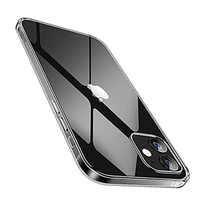 SMARTDEVIL para iPhone 12 Pro Max Funda (con funda protectora) Ultra Clara Kratzfest Flexibles (Stoßfestigkeit Schutz) Funda práctica para iPhone 12 Pro Max Crystal Series - HD-Transparente