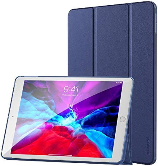 SmartDevil Funda para iPad 10.2" 2020/2019 con Función de Soporte y Auto-Sueño/Estela, Delgada Funda para iPad 8 Generacion 2020 / Funda para iPad 7 Generacion 2019 con Reverso Translúcido, Azul