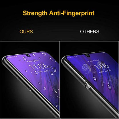 SMARTDEVIL [2 Pack Protector Pantalla de Huawei P30,Cristal Templado Huawei P30,Vidrio Templado [Fácil de Instalar] [Anti-Luz azul] [Garantía de por Vida] para Huawei P30
