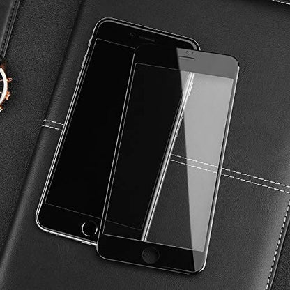 SMARTDEVIL Protector Pantalla de iPhone SE 2020/8/7,Cristal Templado iPhone SE 2020/8/7,Vidrio Templado [Fácil de Instalar] [3D Borde Redondo] para iPhone SE 2020/8/7