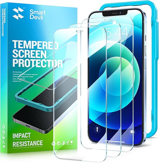 Smartdevil  Screen Protector for iphone (2 Pack)