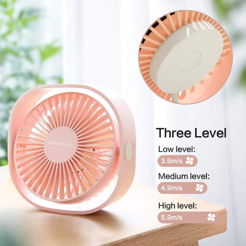 Small personal deals desk fan