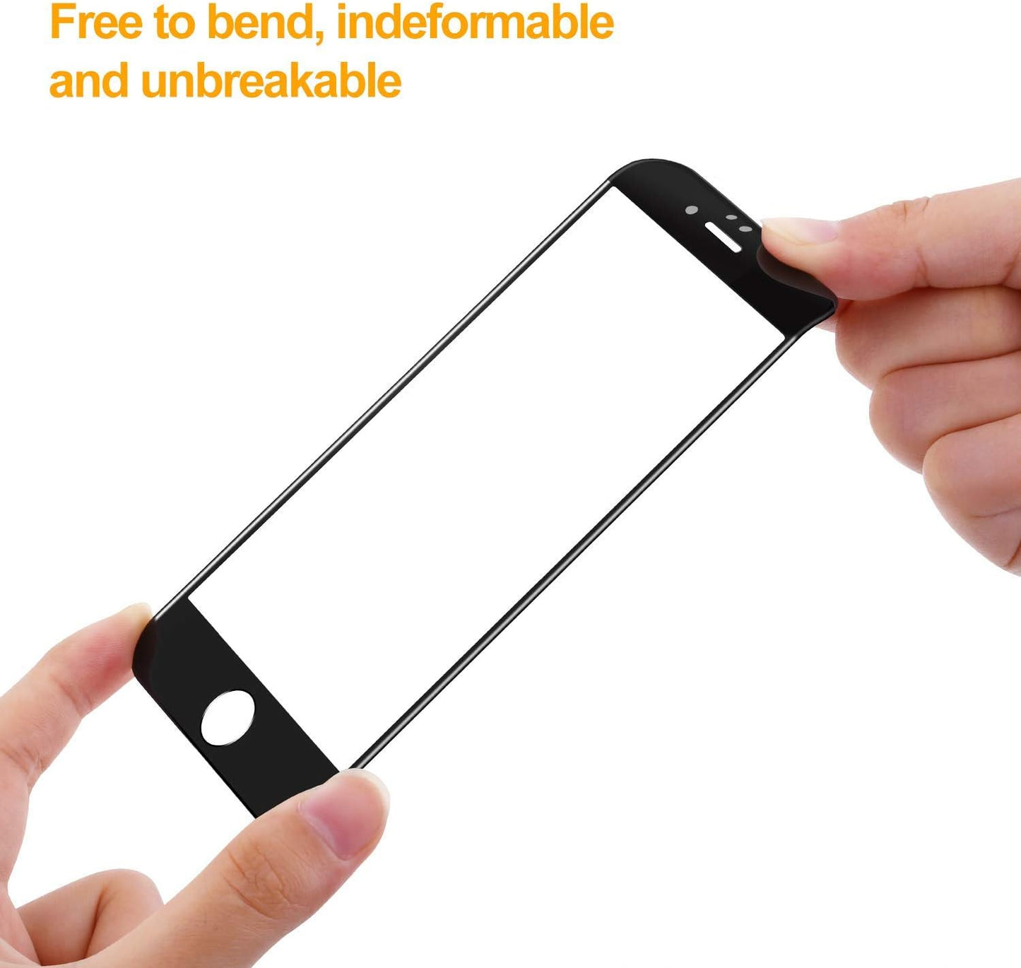 SMARTDEVIL Verre Trempé iPhone 7 Plus/8 Plus [Komplette Abdeckung][Kit-Installationsangebot] iPhone 7 Plus/8 Plus Filmschutzfolie,[Anti Rayures]-[Ultra Résistant] Dureté 9H Glass