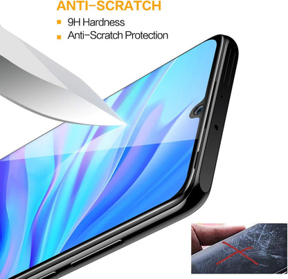 SMARTDEVIL Huawei P30 Lite Schutzfolie,Huawei P30 Lite Full Glue Coverage [mit Installation Werkzeug] 9H Härte,Blasen und HD Anti-Öl, Schutzfolie für Huawei P30 Lite