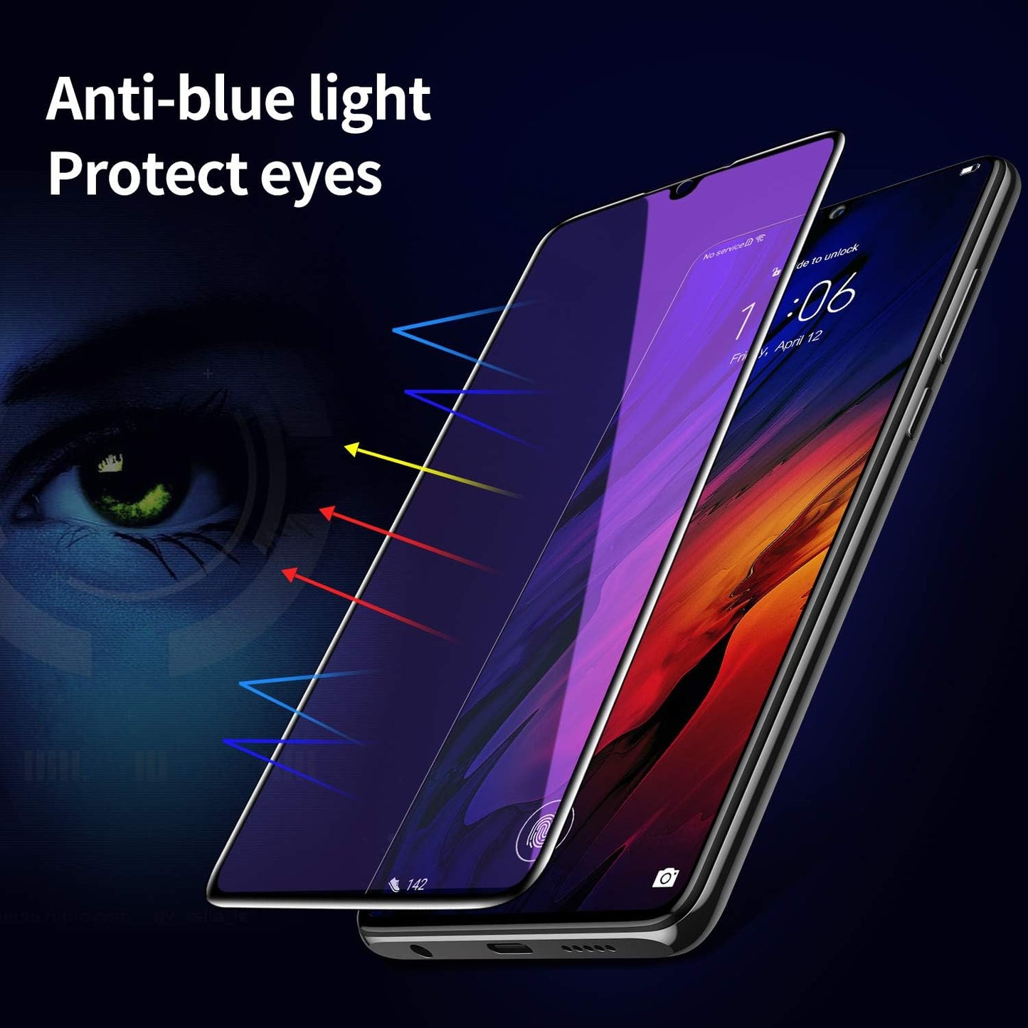 SMARTDEVIL [Lot de 2 Trempé Huawei P30,[Protection of yeux] [Kit Installation Offert] Huawei P30 Film Protection écran,[Anti Rayures] -[ Sans Bulls d'Air] -[Ultra Résistant] Dureté 9H Glass