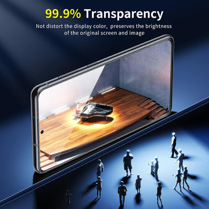 SMARTDEVIL Verre Trempé para Samsung Galaxy S21 FE 5G, 2 piezas protectoras de pantalla, protección de vidrio, película protectora de pantalla