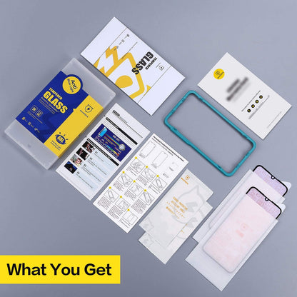 SMARTDEVIL [Lot de 2 Trempé Huawei P30,[Protection of yeux] [Kit Installation Offert] Huawei P30 Film Protection écran,[Anti Rayures] -[ Sans Bulls d'Air] -[Ultra Résistant] Dureté 9H Glass