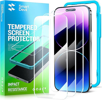 Smartdevil  Screen Protector for iphone (2 Pack)