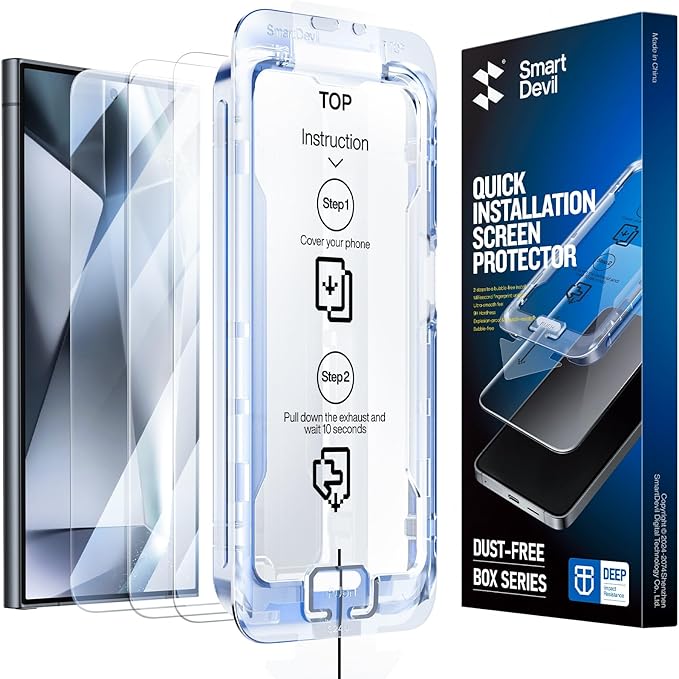 Glass Screen Protector for Samsung (3 Pack)