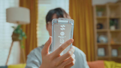 【黒縁・HD光沢】SmartDevil iPhone SE3 用/iPhone SE2 用/iPhone 8 7 6 6s ガラスフィルム 2枚 貼りやすい 超簡単 指紋防止 浮き/気泡なし 超スムースタッチ 全面保護 超9H耐衝撃 落下保護 強化ガラス アイフォンSE2/ SE3 対応(4.7インチ)「画期的なガイド枠」