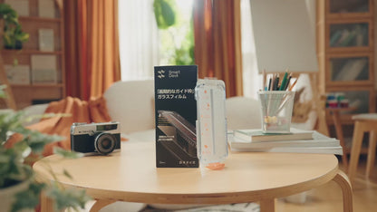 【0気泡を3秒で完成】SmartDevil ガラスフィルム 2枚セット ガイド枠付き 貼り付け超簡単 自動除塵 米軍MIL規格 黒縁なし 落下保護 滑らかな手触り 保護フィルム